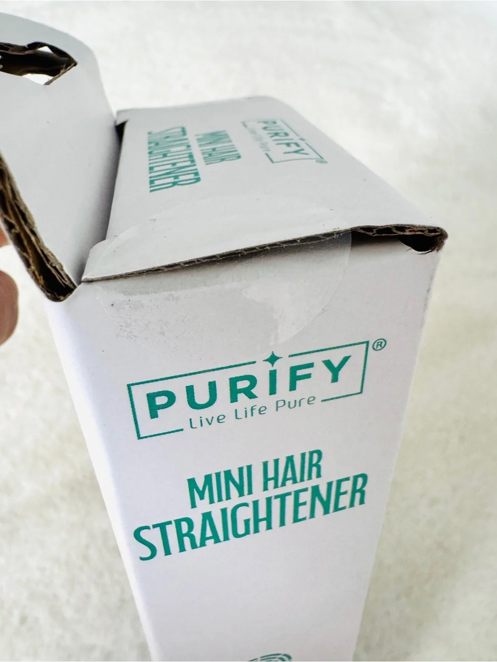 Purify Mini Hair Straightener - NIB